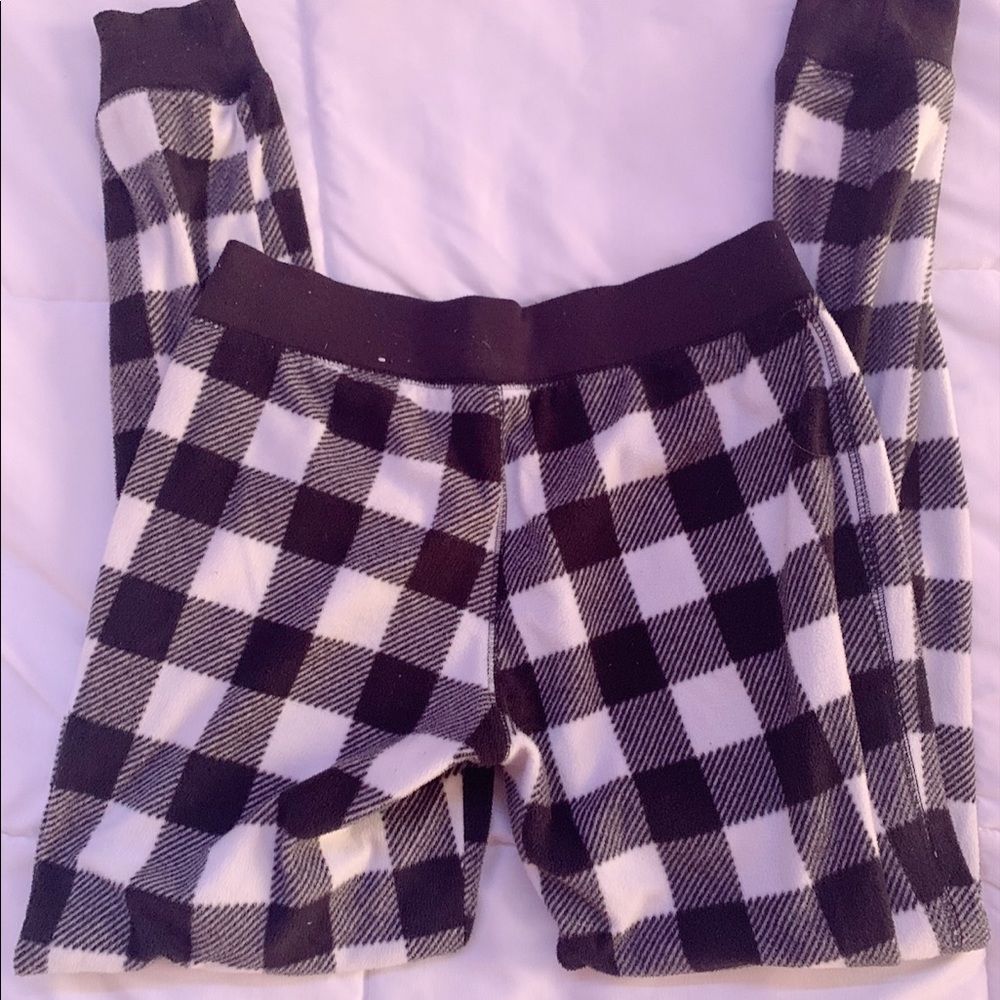 Plaid pajama pants